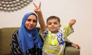 Missing limbs and loved ones, Gaza children begin treatment journey abroad