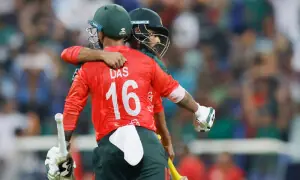 Asia Cup 2025: Bangladesh defeat Hong Kong by seven wickets