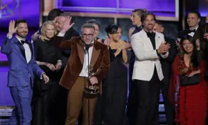 Hollywood celebrates ‘The Pitt’ and ‘The Studio’ at TV’s Emmy Awards