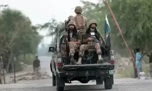 Four killed in terrorist attack on levies, police stations in Balochistan