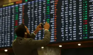 KSE-100 Index crosses 158,000-point milestone for the first time