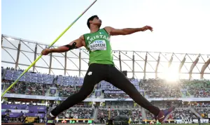 Arshad Nadeem returns home after world championship setback