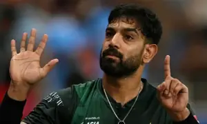 Haris Rauf’s Rafale jibe steals spotlight in India clash