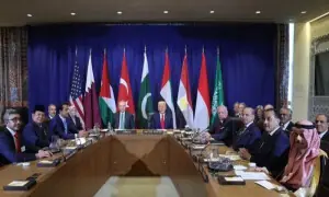 Trump, Muslim leaders hold key talks on Gaza ceasefire
