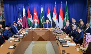 ٹرمپ اور اسلامی ممالک کے سربراہان کی ملاقات: اس گروپ کے سوا کوئی اسرائیلی یرغمالیوں کی رہائی نہیں کروا سکتا، امریکی صدر