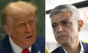 میں ٹرمپ کے سر پر سوار ہوں وہ بھی بغیر کرائے کے، میئر لندن