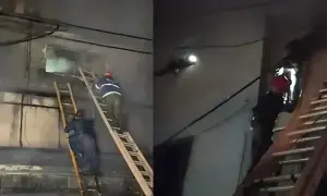 Karachi workshop fire kills two women, 13 injured; rescue teams save eight trapped people