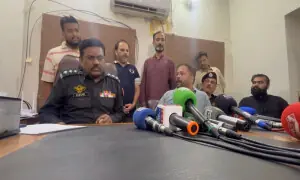 Three suspects arrested for demanding extortion from social activist Zafar Abbas