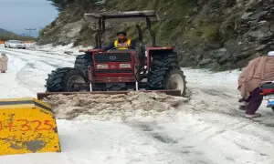 Rain, hailstorm and snowfall mark onset of winter in Swat’s hilly areas