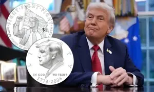 اب ٹرمپ کے نام کا سکّہ چلے گا؟ ڈیزائن تیار