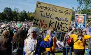 ‘No Kings’ protests draw large crowds in US cities to decry Trump