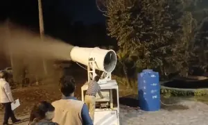UET Lahore students develop innovative anti-smog gun