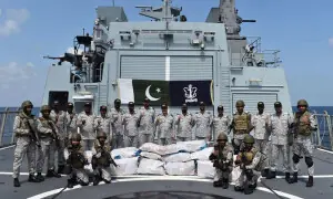 پاک بحریہ نے تقریباً 1 ارب ڈالر کی منشیات پکڑ لی، امریکی سینٹ کام کا خراج تحسین