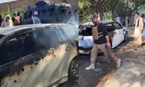 شمالی وزیرستان: فتنہ الخوارج کی درندگی، بھتہ نہ دینے پر 6 افراد کو گاڑی میں جلا دیا