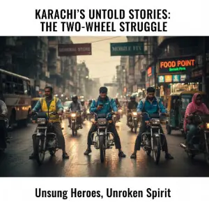 Karachi’s unsung riders: The invisible hands that keep the city alive Karachi’s unsung riders: The invisible hands that keep the city alive