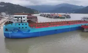 China launch world’s largest electric cargo ship China launch world’s largest electric cargo ship