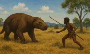 Study challenges theory that Indigenous Australians hunted megafauna Study challenges theory that Indigenous Australians hunted megafauna