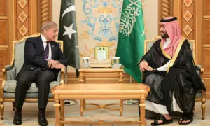 پاکستان اور سعودی عرب کا اقتصادی تعاون کا فریم ورک شروع کرنے پر اتفاق پاکستان اور سعودی عرب کا اقتصادی تعاون کا فریم ورک شروع کرنے پر اتفاق
