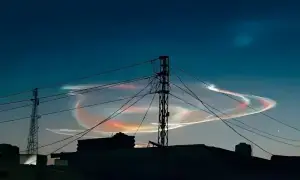 Rare cloud formation stuns Quetta residents before sunrise Rare cloud formation stuns Quetta residents before sunrise