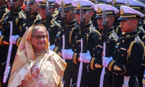 Bangladesh’s Sheikh Hasina warns of mass voter boycott as her party barred from election