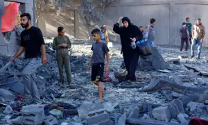 Israel kills more than 100 in strikes after soldier’s death, says it still backs ceasefire