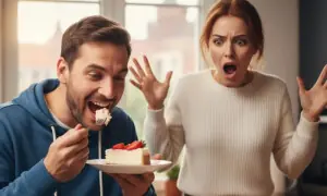 کیک کے آخری ٹکڑے پر جھگڑا، خاتون نے 25 سالہ شادی ختم کردی کیک کے آخری ٹکڑے پر جھگڑا، خاتون نے 25 سالہ شادی ختم کردی