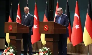 جرمنی کو غزہ میں نسل کشی نظر نہیں آتی؟ ترک صدر جرمن چانسلر پر برس پڑے جرمنی کو غزہ میں نسل کشی نظر نہیں آتی؟ ترک صدر جرمن چانسلر پر برس پڑے