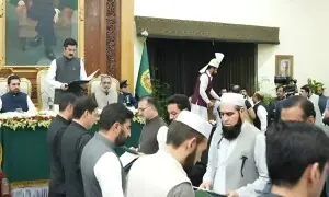 خیبر پختونخوا کی 13 رکنی کابینہ تشکیل، حلف برداری ہوگئی خیبر پختونخوا کی 13 رکنی کابینہ تشکیل، حلف برداری ہوگئی