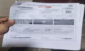Karachi’s e-challan system blunders again, fine issued for stolen motorcycle Karachi’s e-challan system blunders again, fine issued for stolen motorcycle