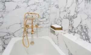 Trump unveils renovated Lincoln bathroom after East Wing demolition