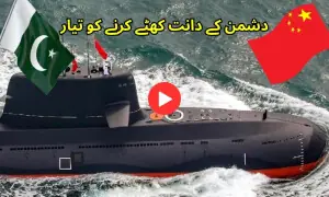 پاکستان کی پہلی چینی ساختہ آبدوز دشمن کے سامنے کے لیے تیار پاکستان کی پہلی چینی ساختہ آبدوز دشمن کے سامنے کے لیے تیار