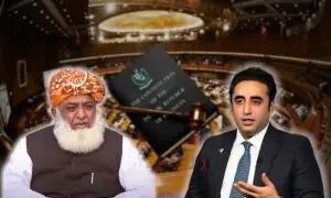 پیپلز پارٹی اور جمعیت علمائے اسلام ف 18 ویں ترمیم رول بیک کرنے کی مخالفت پر متفق