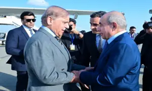 PM Shehbaz arrives in Baku to attend Azerbaijan’s Victory Day ceremony PM Shehbaz arrives in Baku to attend Azerbaijan’s Victory Day ceremony