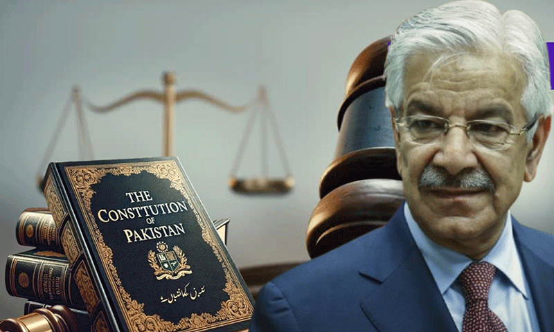 27 ویں آئینی ترمیم میں ایسی کوئی بات نہیں کہ جس پر اعتراض کیا جائے: خواجہ آصف