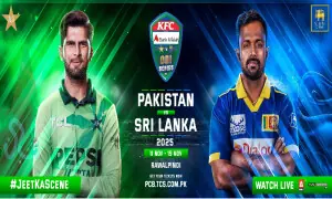 Pakistan set 300-run target for Sri Lanka first ODI