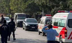 اسلام آباد جی الیون کچہری کے باہر خودکش دھماکا، 12 افراد شہید، 36 زخمی