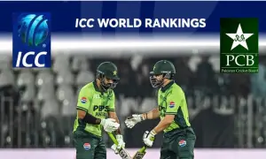 پاکستان آئی سی سی ون ڈے رینکنگ میں چوتھے نمبر پر آگیا