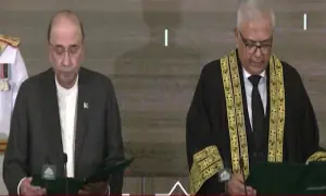 Justice Aminuddin takes oath as Chief Justice of Federal Constitutional Court