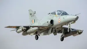 Indian Air Force training aircraft crashes near Chennai; pilot ejects safely Indian Air Force training aircraft crashes near Chennai; pilot ejects safely