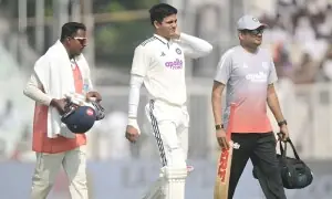 گردن پر شدید چوٹ، بھارتی کرکٹر شبھمن گل آئی سی یو منتقل گردن پر شدید چوٹ، بھارتی کرکٹر شبھمن گل آئی سی یو منتقل