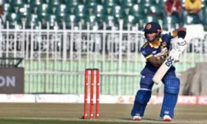 Sri Lanka batting struggles in final ODI in Rawalpindi