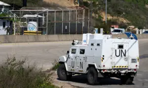 اسرائیلی فوج کی جنوبی لبنان میں اقوام متحدہ کی امن فورس پر فائرنگ اسرائیلی فوج کی جنوبی لبنان میں اقوام متحدہ کی امن فورس پر فائرنگ