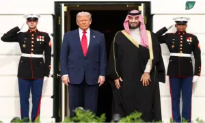 Trump rolls out grand White House welcome for Saudi crown prince