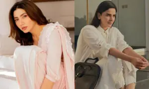 Mahira Khan shuts down ‘manufactured’ rumours of rivalry with Saba Qamar