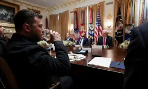 امن معاہدے کے لیے دباؤ، امریکا کی یوکرین کو انٹیلی جنس اور اسلحہ روکنے کی دھمکی