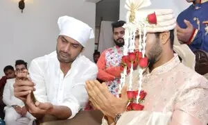 بھارتی کرکٹر چھ سال بڑی مسلم خاتون سے محبت کے بعد شادی میں کامیاب