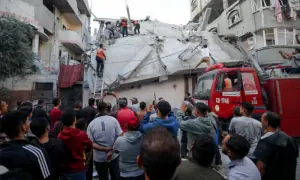 Israeli airstrikes kill at least 14 people in Gaza, medics say