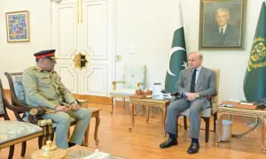 General Sahir Shamshad Mirza meets PM in farewell call as historic role ends