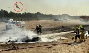 تیجس حادثے سے بزنس آپریشنز متاثر نہیں ہوں گے: بھارتی طیارہ ساز کمپنی کا دعویٰ تیجس حادثے سے بزنس آپریشنز متاثر نہیں ہوں گے: بھارتی طیارہ ساز کمپنی کا دعویٰ