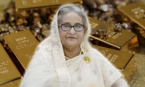 سابق بنگلہ دیشی وزیراعظم کے بینک لاکرز سے لاکھوں ڈالرز مالیت کا سونا ضبط